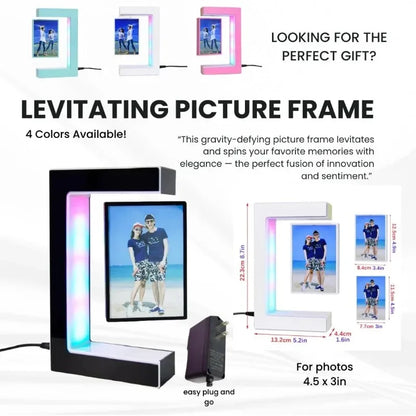 FloatFrame™ Photo Display ✨🖼️ — Magnetic Floating Picture Frame