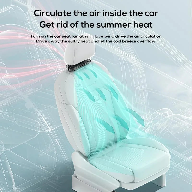 DriveBreeze™ Seat Fan 🚗❄️ — Cool Comfort for Every Passenger