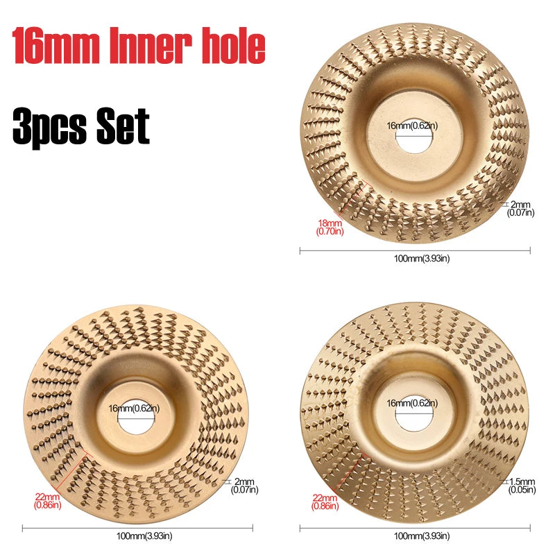 CarveMaster™ Disc Set 🪵⚡ — Fast Wood Shaping Precision