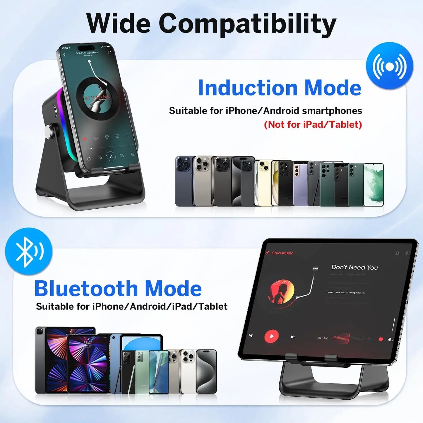 SoundDock™ Speaker Stand 🔊✨ — Instant Wireless Audio Amplification