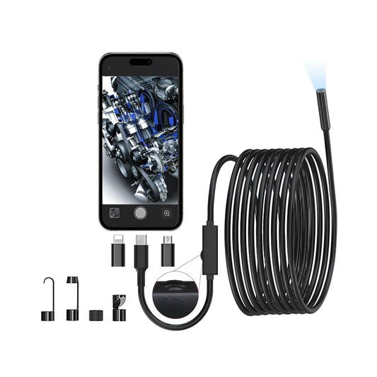 InspectCam™ Endoscope 🔍📱 — See What Others Can't Reach