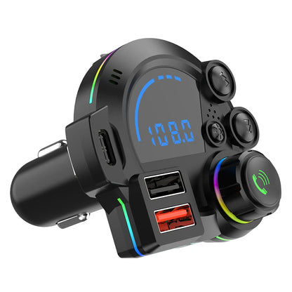 DriveSync™ FM Transmitter 🚗🎵 — Wireless Music & Calls Anywhere