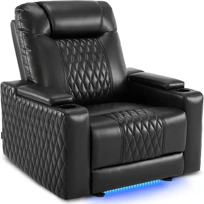 Signature Design by Ashley Next-Gen DuraPella Power Leather Look Recliner 6100313C