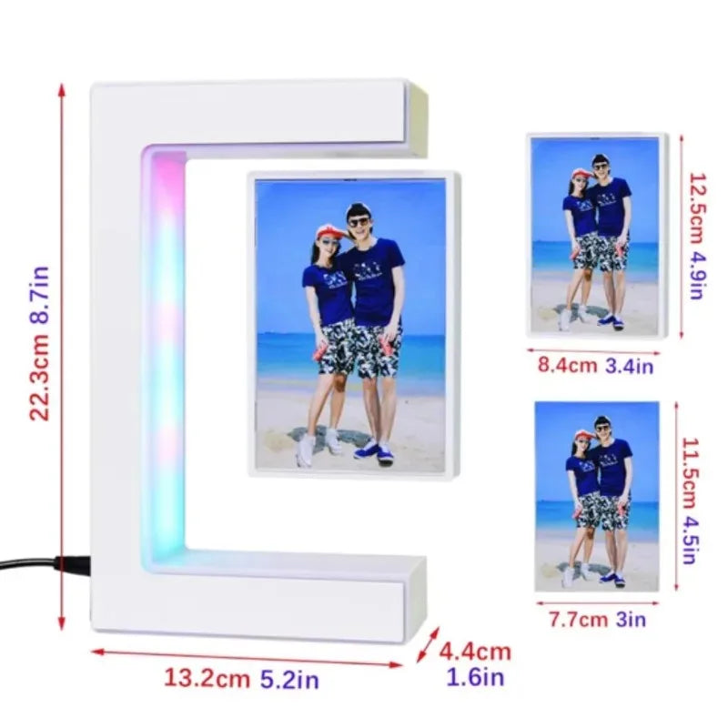 FloatFrame™ Photo Display ✨🖼️ — Magnetic Floating Picture Frame